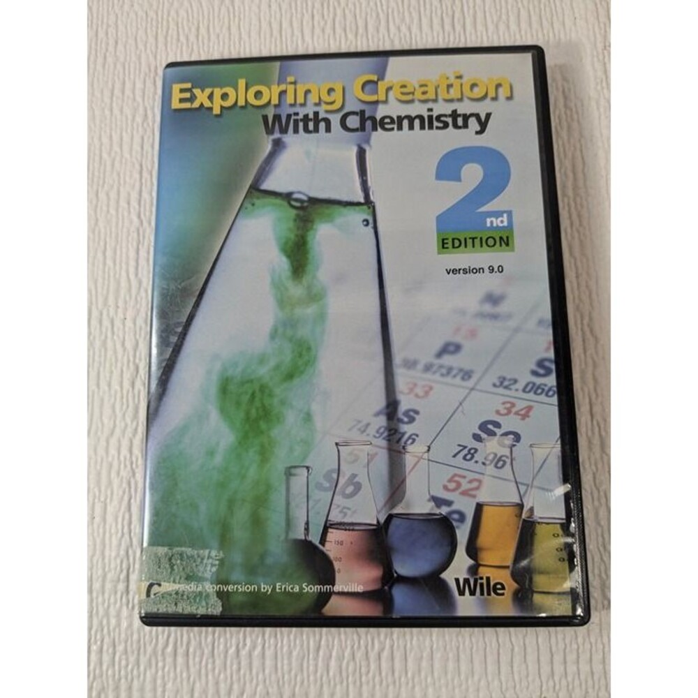 Exploring Creation With Chemistry 2nd Edition CD course w/ solutions & tests
